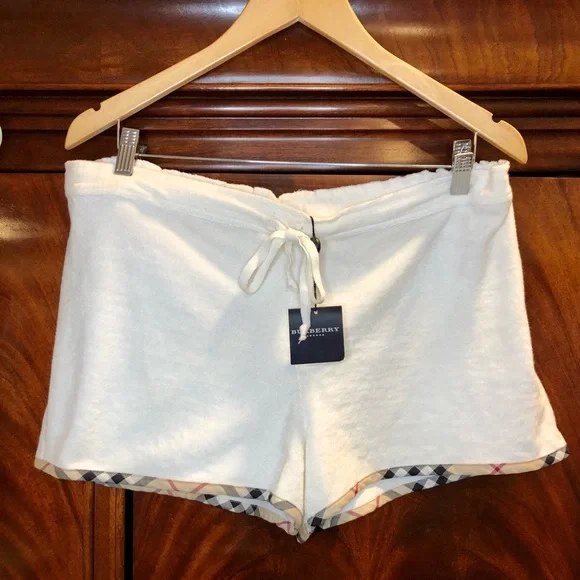 🔥SOLD🔥NWT Burberry Tank/Short Set wNova Check Vintage RARE Tank M Shorts L - Picture 4 of 13